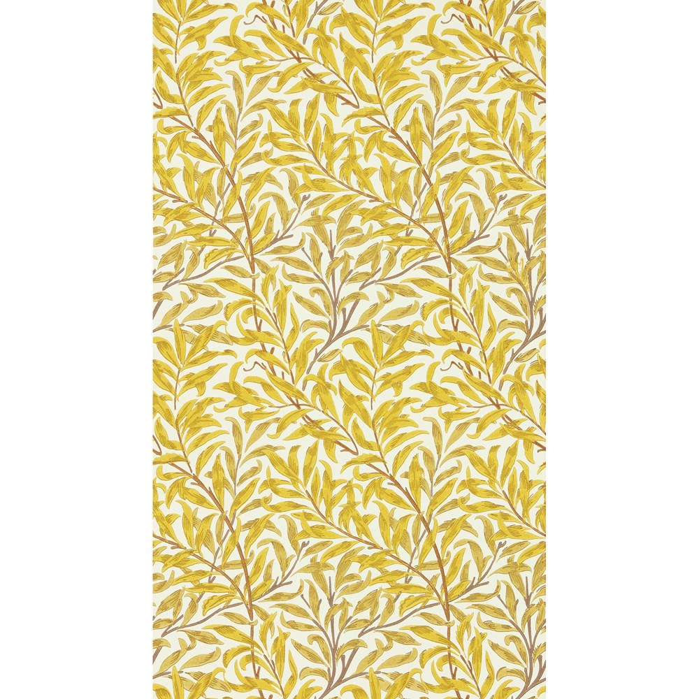 Willow Bough Wallpaper 217089 by Morris & Co in Summer Yellow